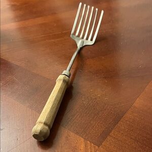 Vintage Foley Fork Wooden Handle Kitchen Utensil MPLS Mid-Century
